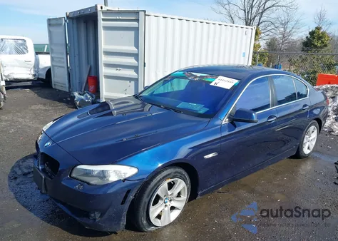 2013 BMW 528I из США, поврежденный, VIN WBAXG5C51DD229667